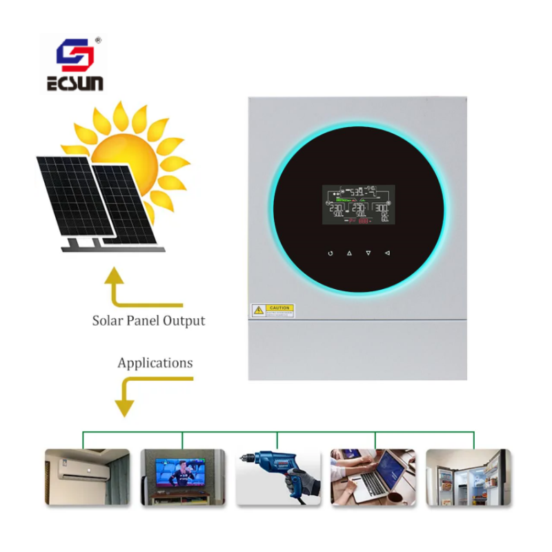 Solar Hybrid Inverter 3.6KW 5.6KW Single Phase Hybrid 220V Pv Solar Inverter