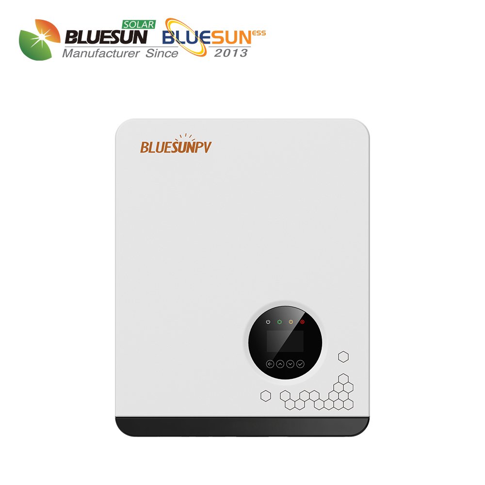 Bluesun Hot sale 1kw 3kw 5kw solar inverter 10kw on grid off grid hybrid mppt solar inverter wifi single phase dc ac inverter