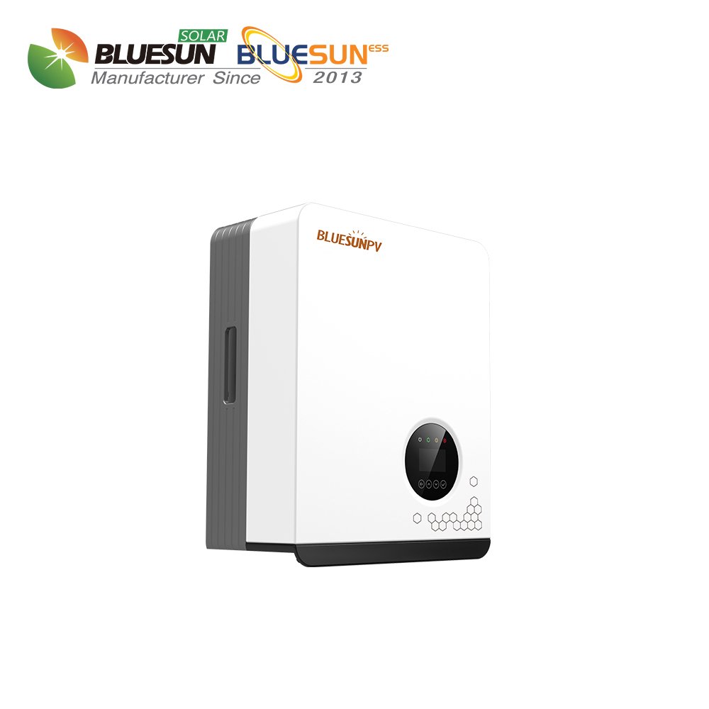 Bluesun Hot sale 1kw 3kw 5kw solar inverter 10kw on grid off grid hybrid mppt solar inverter wifi single phase dc ac inverter
