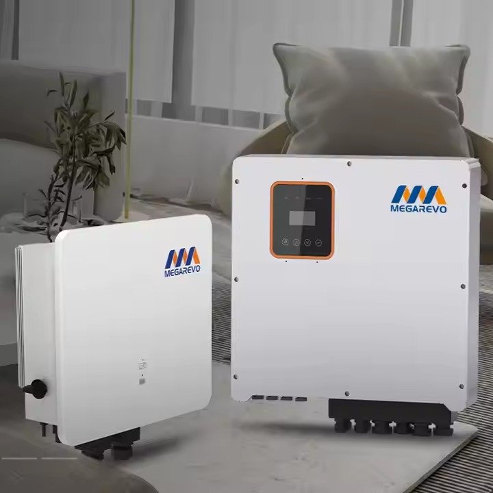 Megarevo Energy Storage Hybrid Inverter Single Phase 3KW 6KW 8KW Hybrid Home Solar System EU Stock Solar Inverter CE Certificate