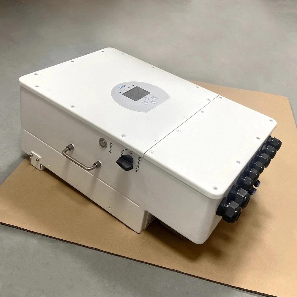 50% off sale free ship deye growatt solax solis sungrow 10kw 12kw 8kw second hand used deye hybrid solar inverters