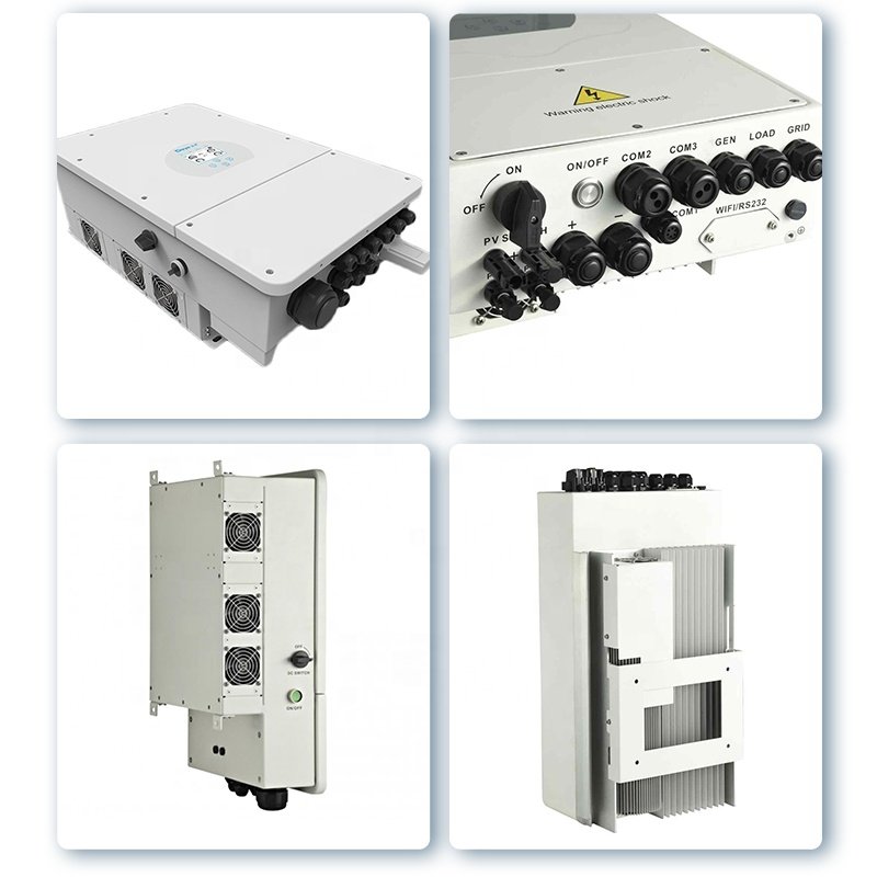 DEYE Hybrid Inverter SUN-6K-SGO4LP3-EU 3 Phase Solar Inverter 6KW Hybrid Solar Power Inverter