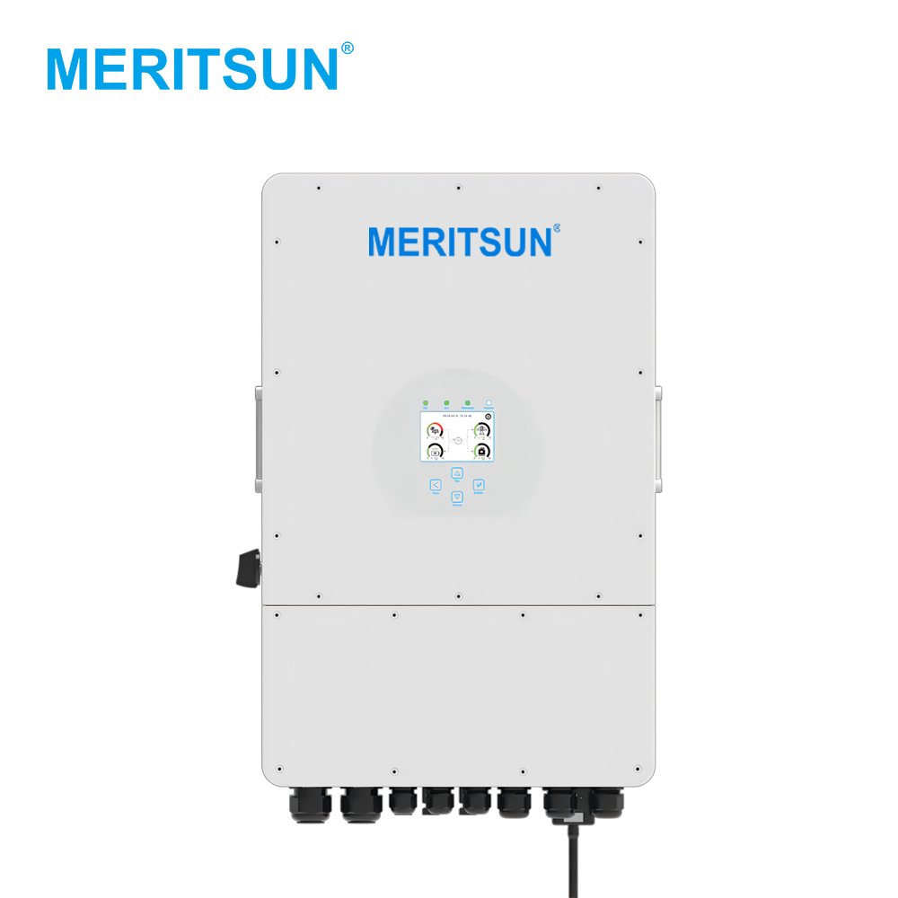 MeritSun 5-12kw Solar Inverter Three Phase Hybrid Network Low Voltage