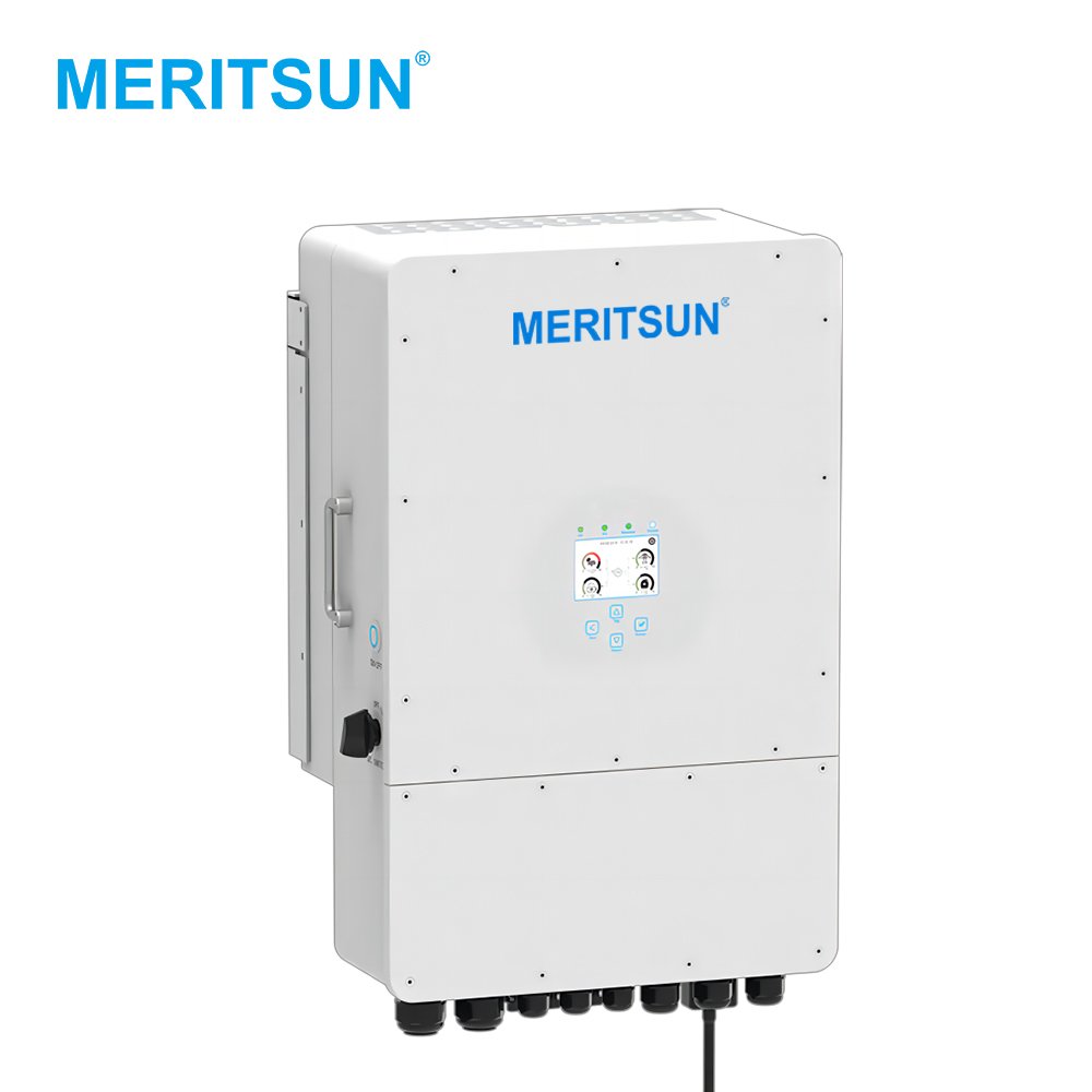 MeritSun 5-12kw Solar Inverter Three Phase Hybrid Network Low Voltage