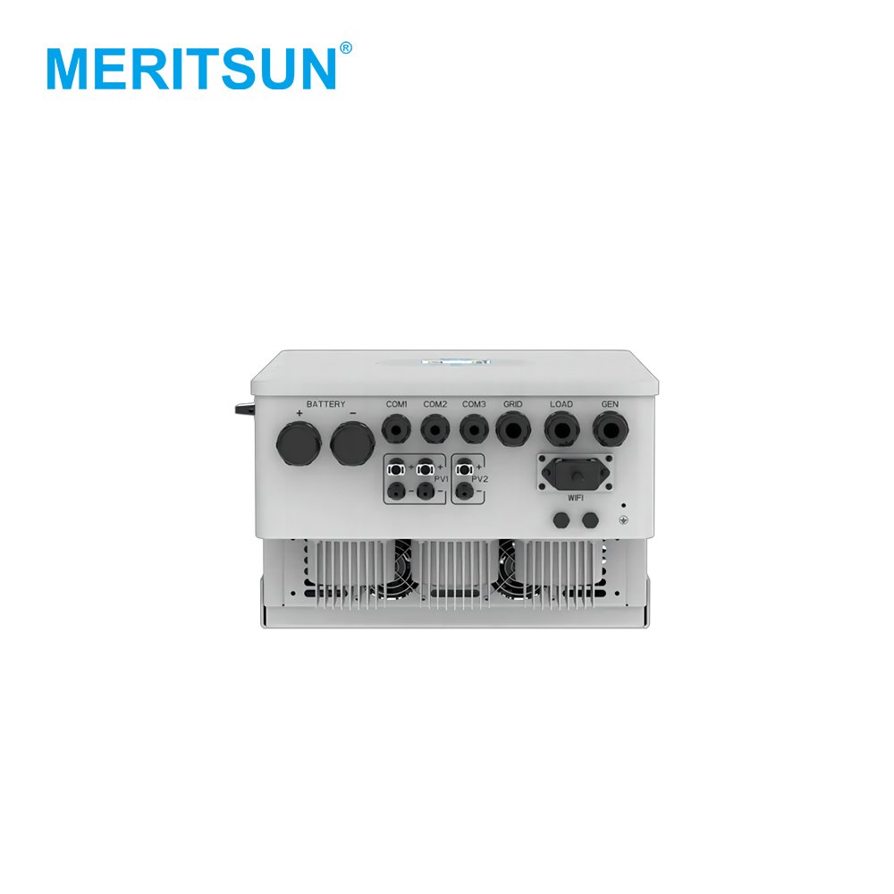 MeritSun 5-12kw Solar Inverter Three Phase Hybrid Network Low Voltage