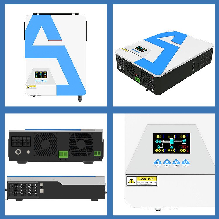 SSS solar Off grid 48 volt dc solar converter 5kw kva solar change controller hybrid inverter