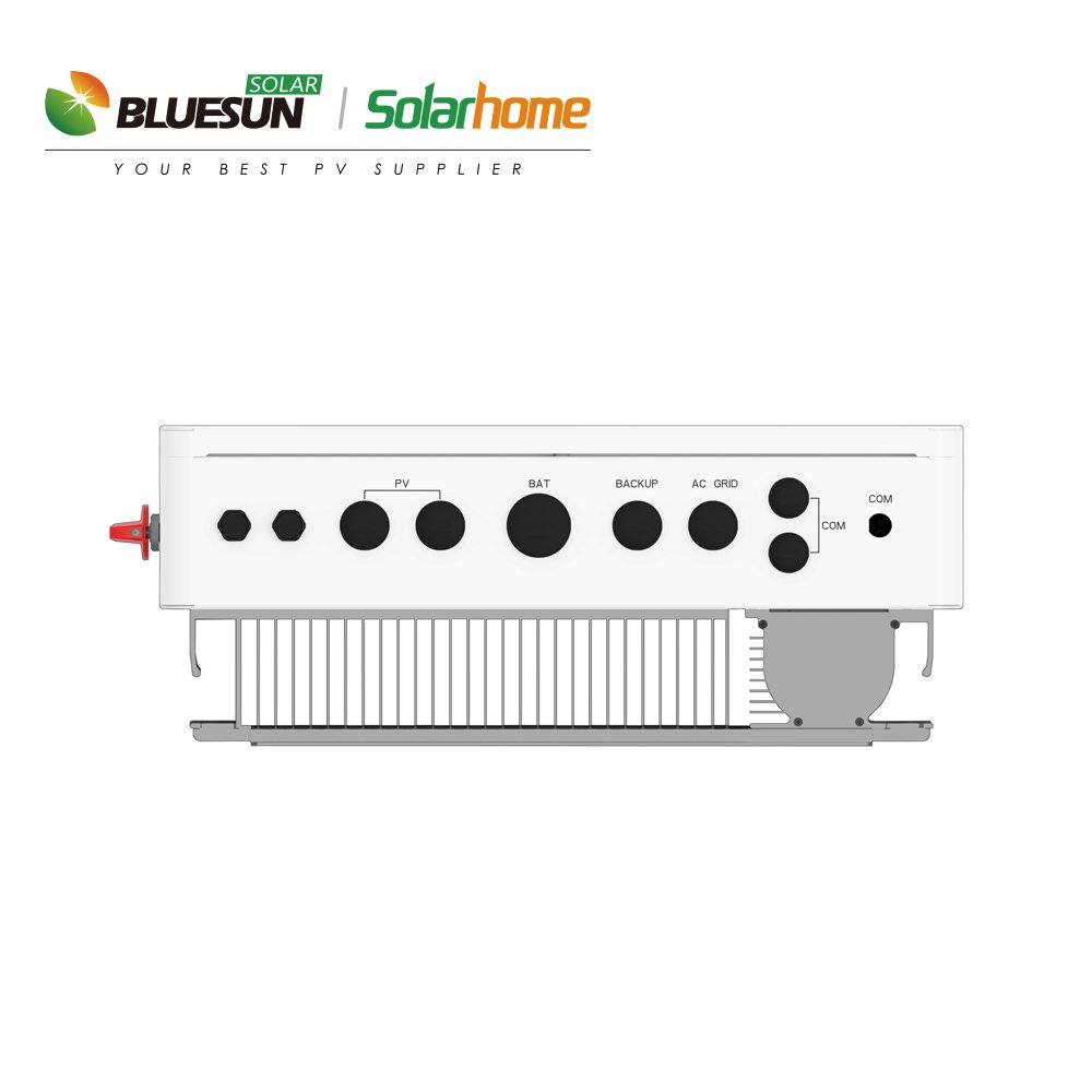 Wholesale 24v 48v dc to 220v ac 3kw bluesun 10kva hybrid solar inverter with mppt charge controller