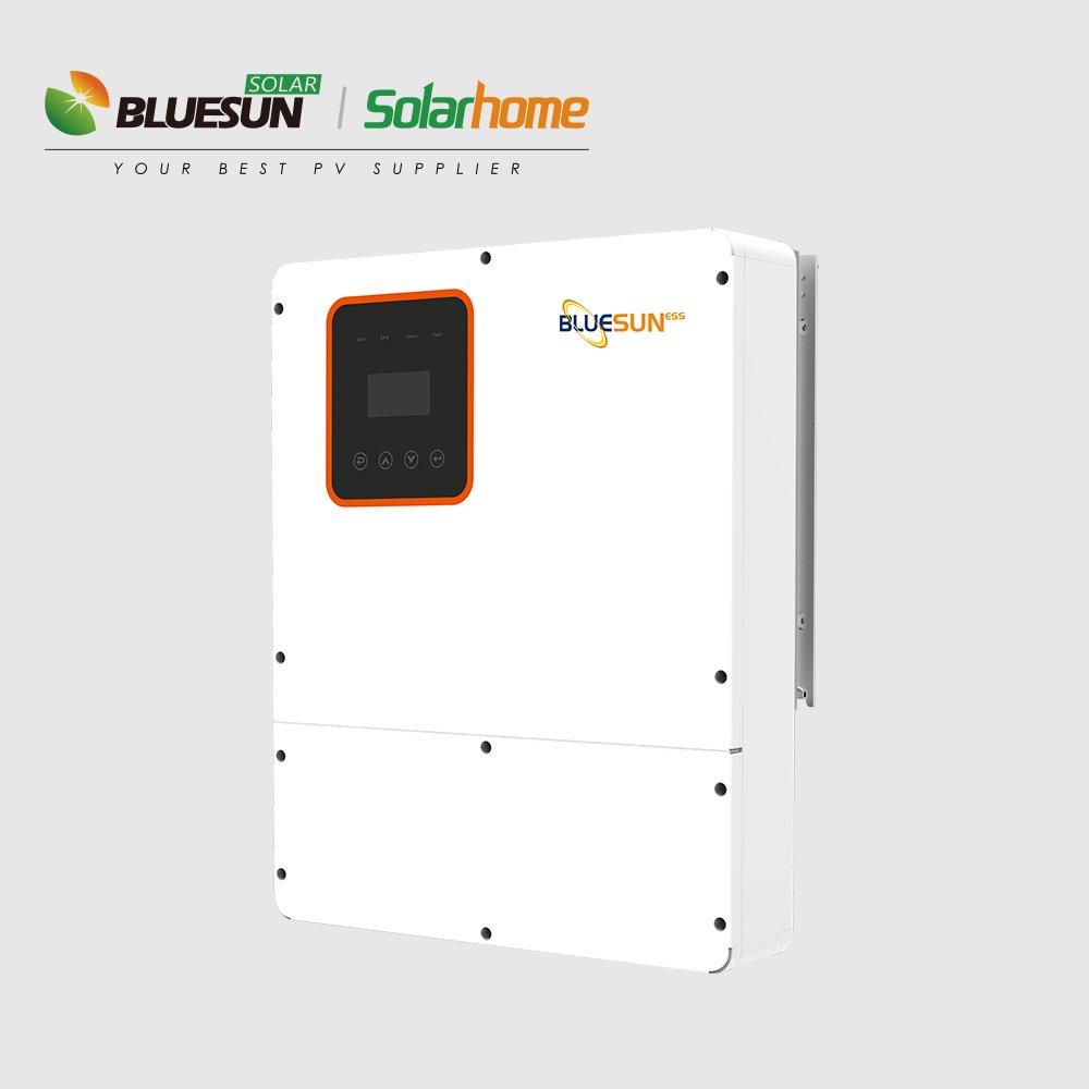 Wholesale 24v 48v dc to 220v ac 3kw bluesun 10kva hybrid solar inverter with mppt charge controller