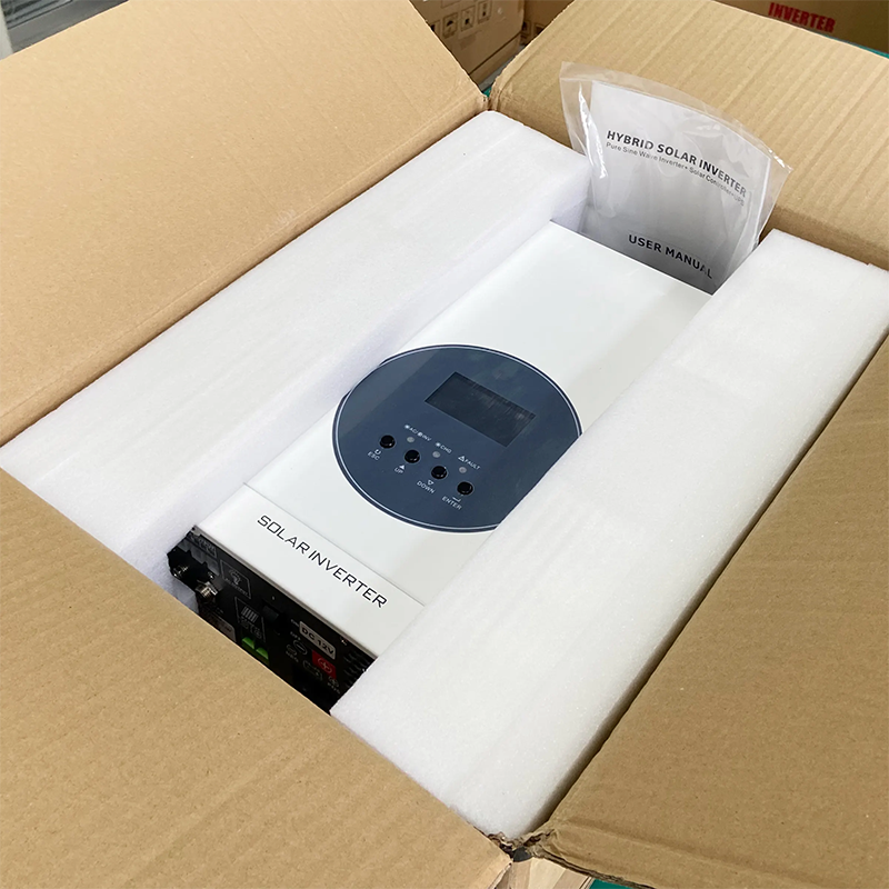 48V 6KW Hybrid Solar Inverter High Frequency Inverter Solare Wechselrichter With 120A MPPT Solar Charge Controller