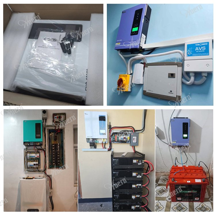 High quality 3 kw 5 kw 10 kw 110vdc to 220vac solar inverter
