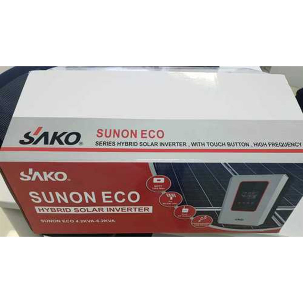 UAE Ready Stock SAKO Inverter With WIFI GPRS Hybrid Solar Inverter 4kw 6kw 10kw 48v Solar Inverter