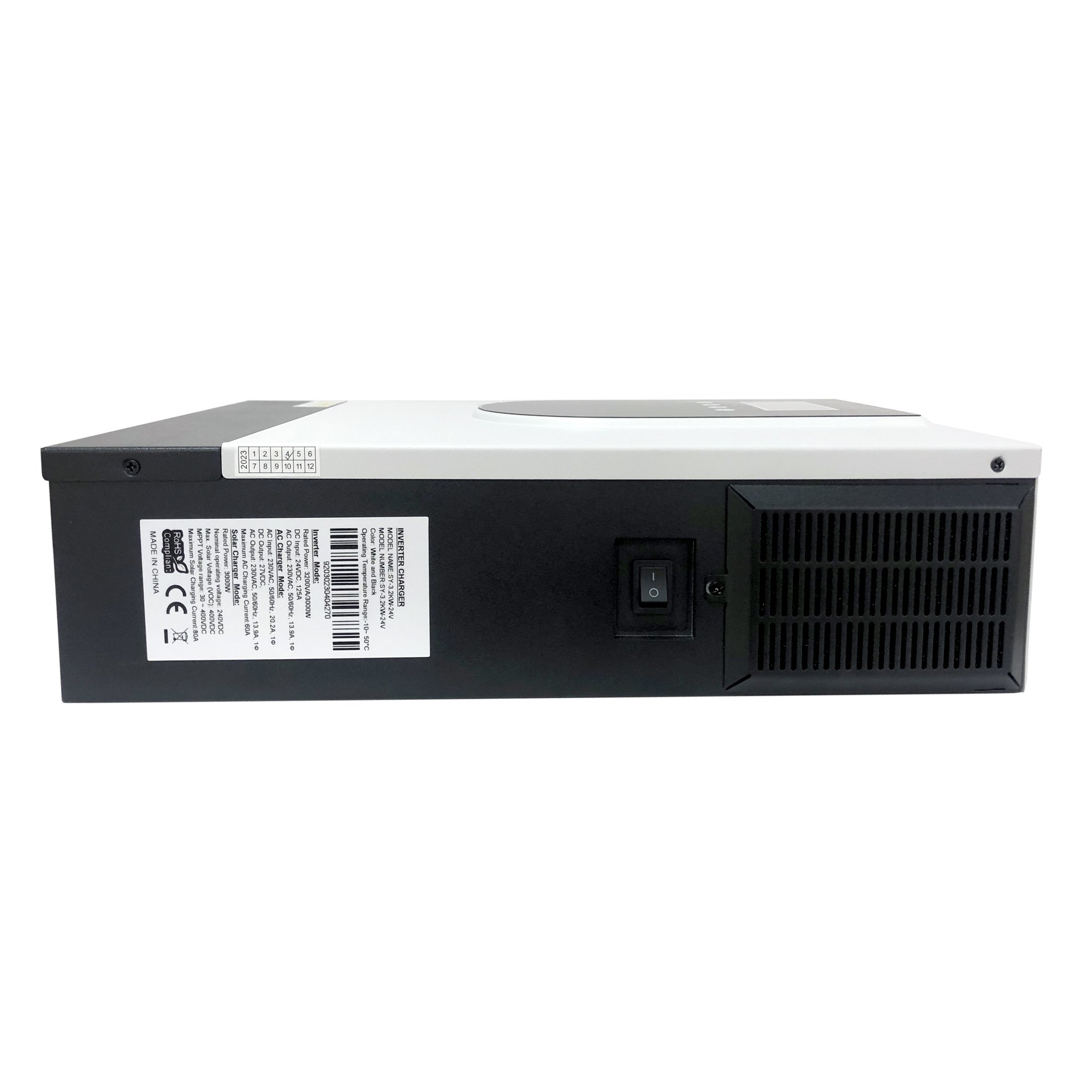 Solar Inverter 2.0KW 12V Hybrid Inverter for off-grid Solar System with WIFI Built-in MPPT controller