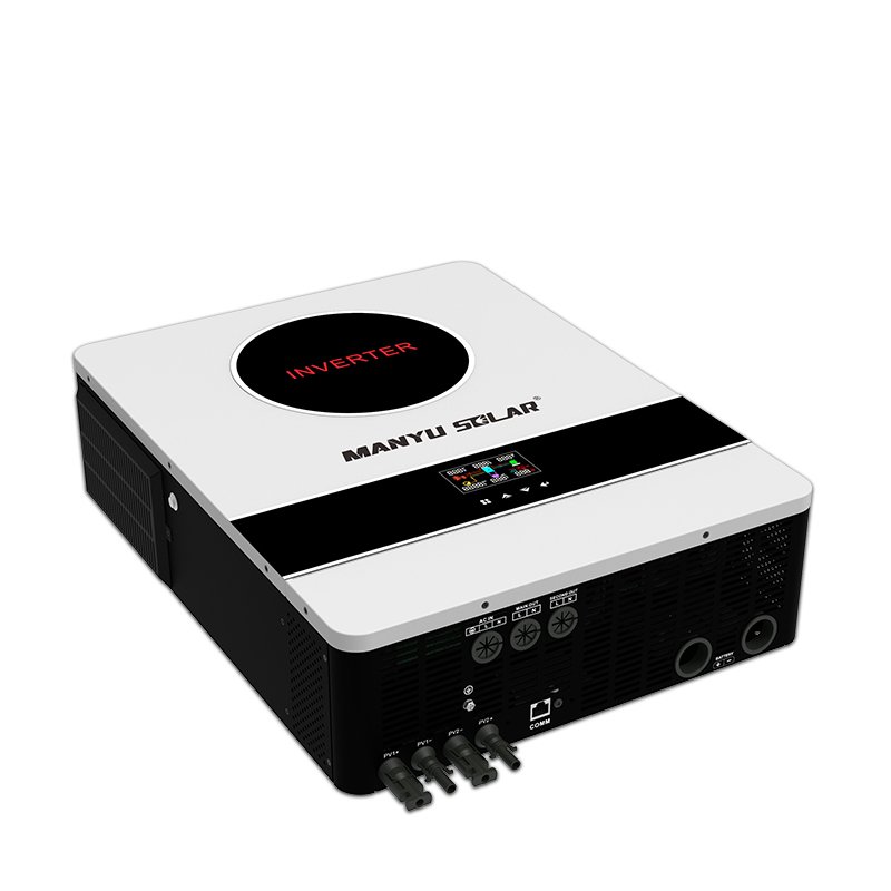 Dual output 8kw 10kw 24v 48v On/Off grid Inverter hybrid solar inverter Inverters with 160A MPPT solar charger