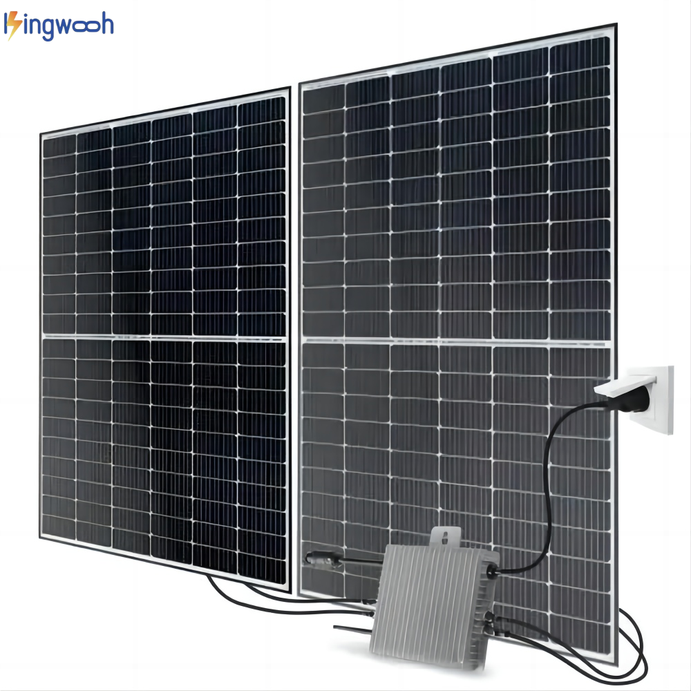 600W-1200W Balcony Solar System Balcony Flexible Solar Panel On Grid Solar System Balcony System Factory Directly