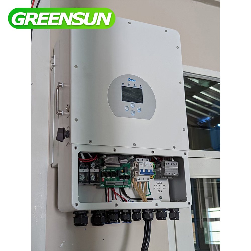 220V 380V Deye Hybrid Inverter 5KW 8KW 10KW Deye Solar Inverters 10KW 12KW 16KW Ukraine Use
