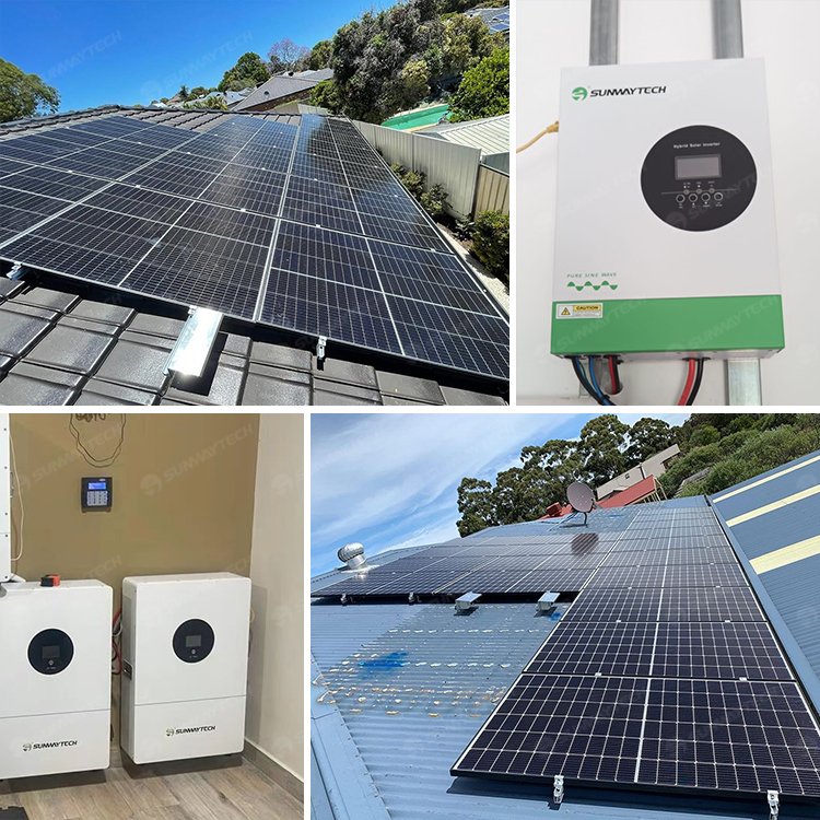 5kw Energy Storage System Solar Module Lifepo4 100ah 200ah Hybrid Sollar Power Panels System For Home