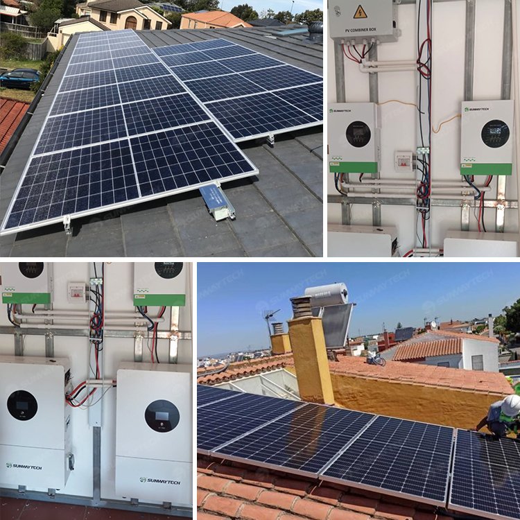 5kw Energy Storage System Solar Module Lifepo4 100ah 200ah Hybrid Sollar Power Panels System For Home