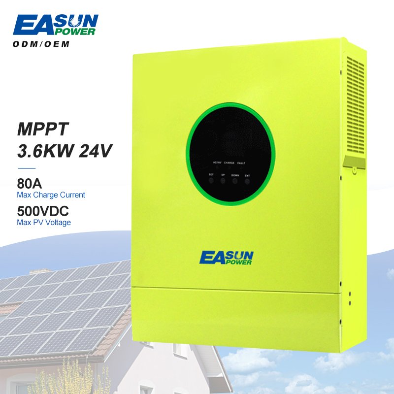 Europe Warehouse Home Use Off Grid ISolar SMX 24V 48V 3600W 5600W Pure Sine Wave MPPT 5.6KW PV Solar Inverter