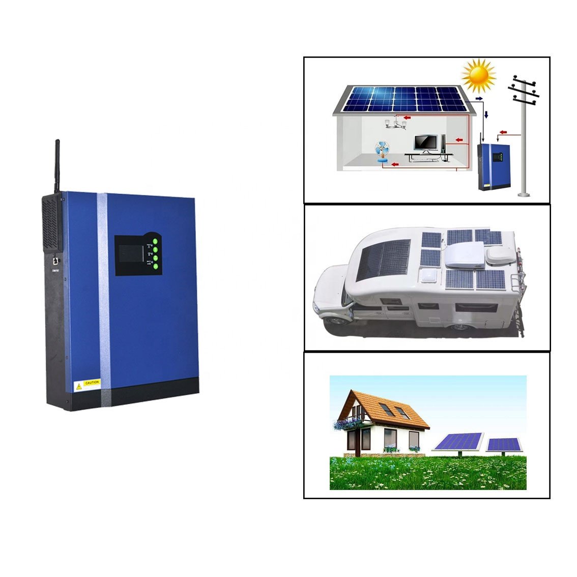 High Cost-Performance 10kw off grid hybrid 6-10kw solar inverter for solar off grid system
