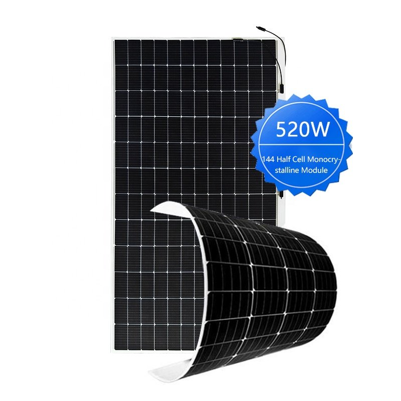 2024 Hot Selling Factory wholesale Solar Panels 100W 200W 380W 430W 520W depedable Paneles Solares Flexible