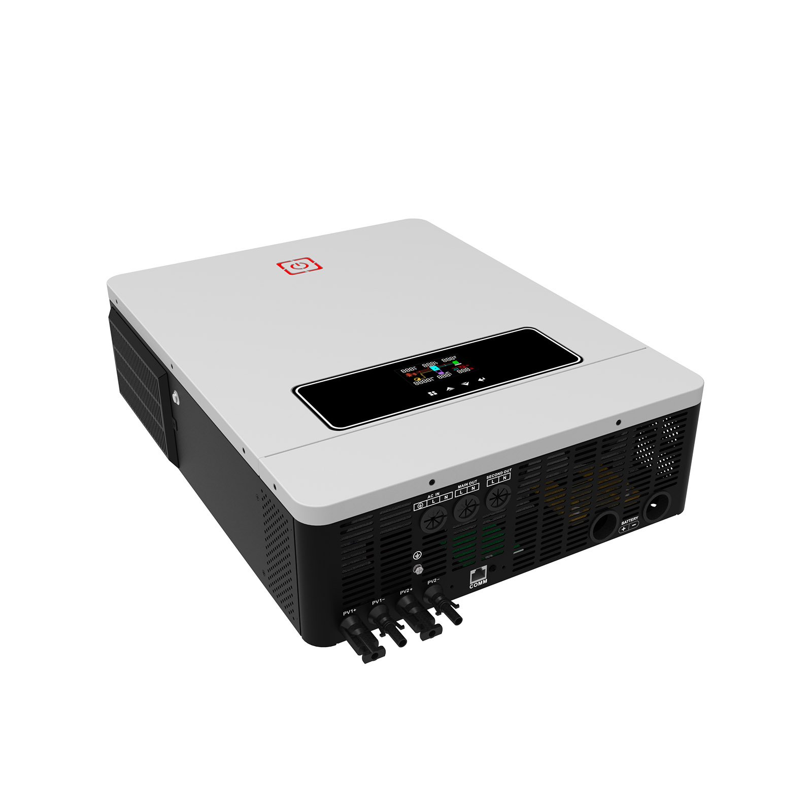10.2Kw Pure Sine Wave mppt Hybrid Solar Inverter Solar Inverter On/Off Grid Dual Output