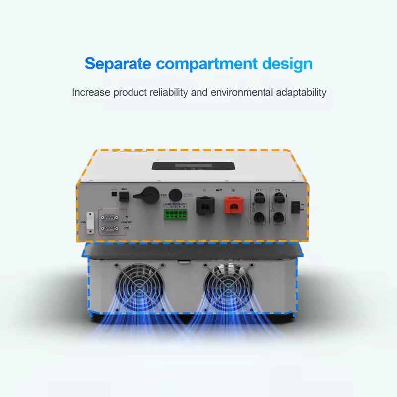 EPEVER New Arrival HP-AHP30A 24V/48V-220V/230V 3.5Kw 5.5Kw Hybrid Solar Inverter with mppt charger single Phase Inverter