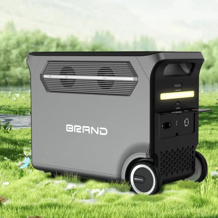 Solar System Portable Power Station 3600W LiFePO4 Batteries Outdoor Solar Generator Portable Power Station