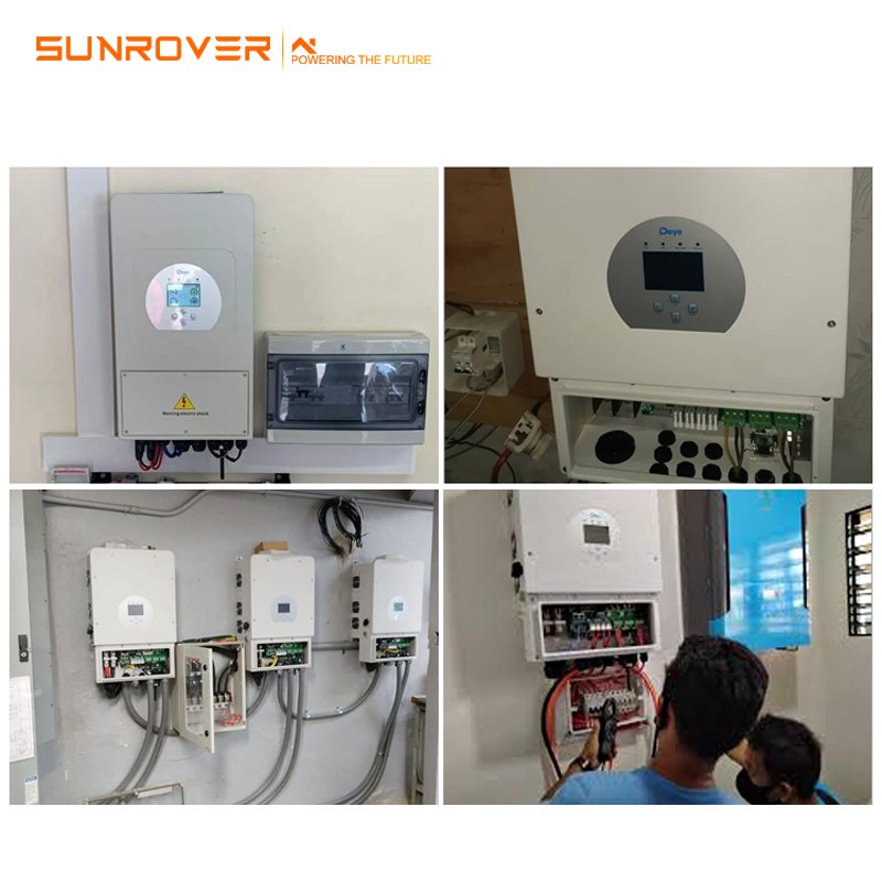 Deye SUN-3.6/5/6/7/7.6/8K-SG05LP1-EU Single Phase Hybrid inverter 3.6KW 5KW 6KW 7KW 8KW 1phase Solar inverter For ukr home use