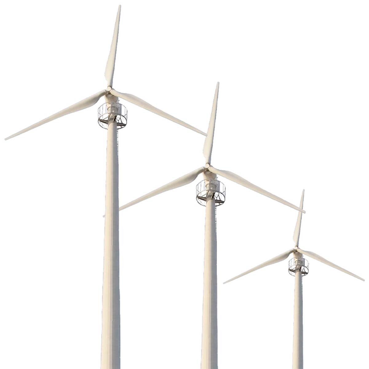 120v 220v 240v 380v Horizontal Axis Wind Turbine Generator 5kw 20kw 10kw Wind Turbine Solar System