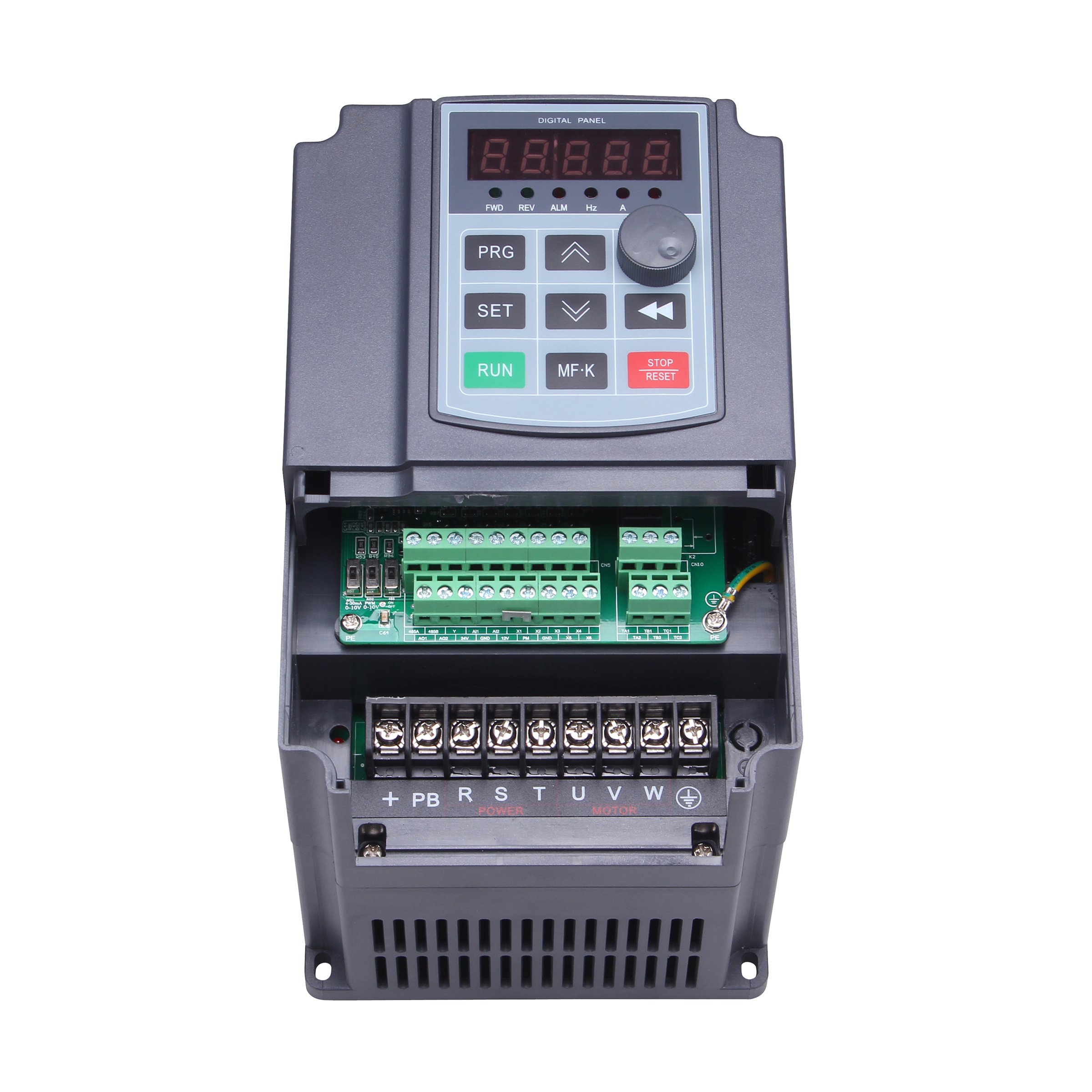 MPPT solar vfd inverter 5.5kw vfd drive DC input three phase solar water pump controller solar vfd pump drive