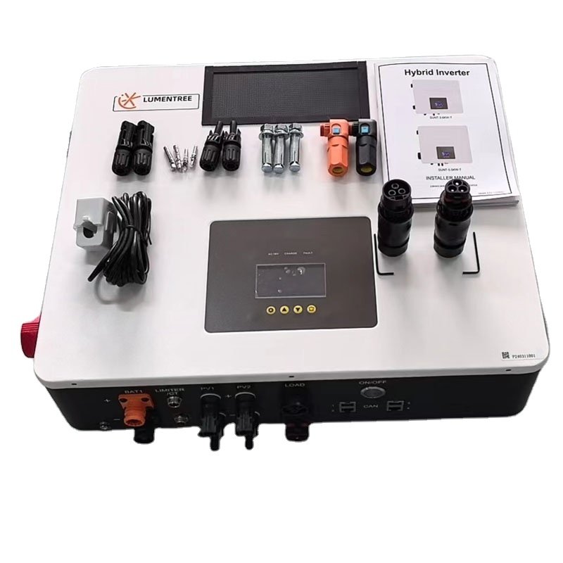 Lumentree Residential 5.5KW 48V Solar Hybrid Inverter, Continuous Power Supply, 50/60 Hz Frequency