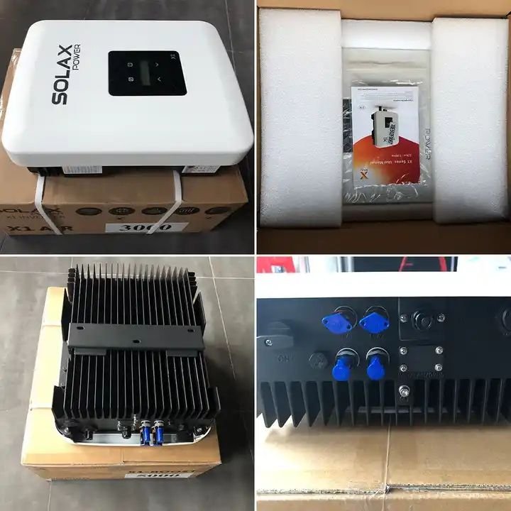 EU Stock Solax X1 X3 HYBRID G4 Netherlands Warehouse Dc To 220V Ac Three Phase 5kw 15kw 12kw 10kw Hybrid Solar Inverter