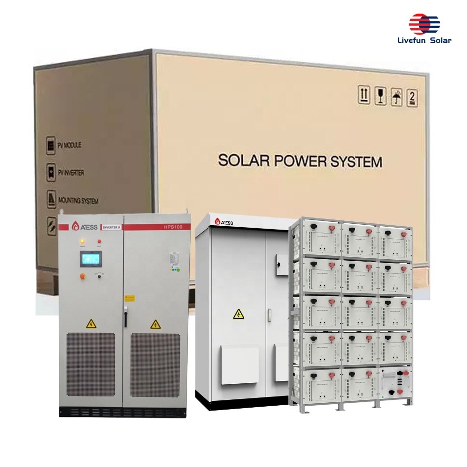 50KW~250KW HYBRID SOLAR ENERGY STORAGE SYSTEM INVERTER 50KW 100KW 120KW 150KW 250KW On/Off grid Hybrid System