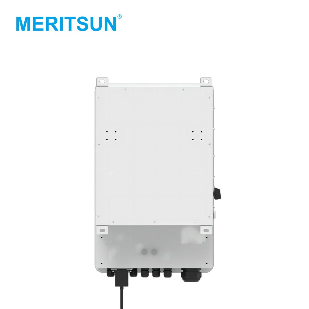MeritSun Solar Inverter 5kw 6kw 7.6kw 8kw US Version/European Version Single Phase Hybrid Grid