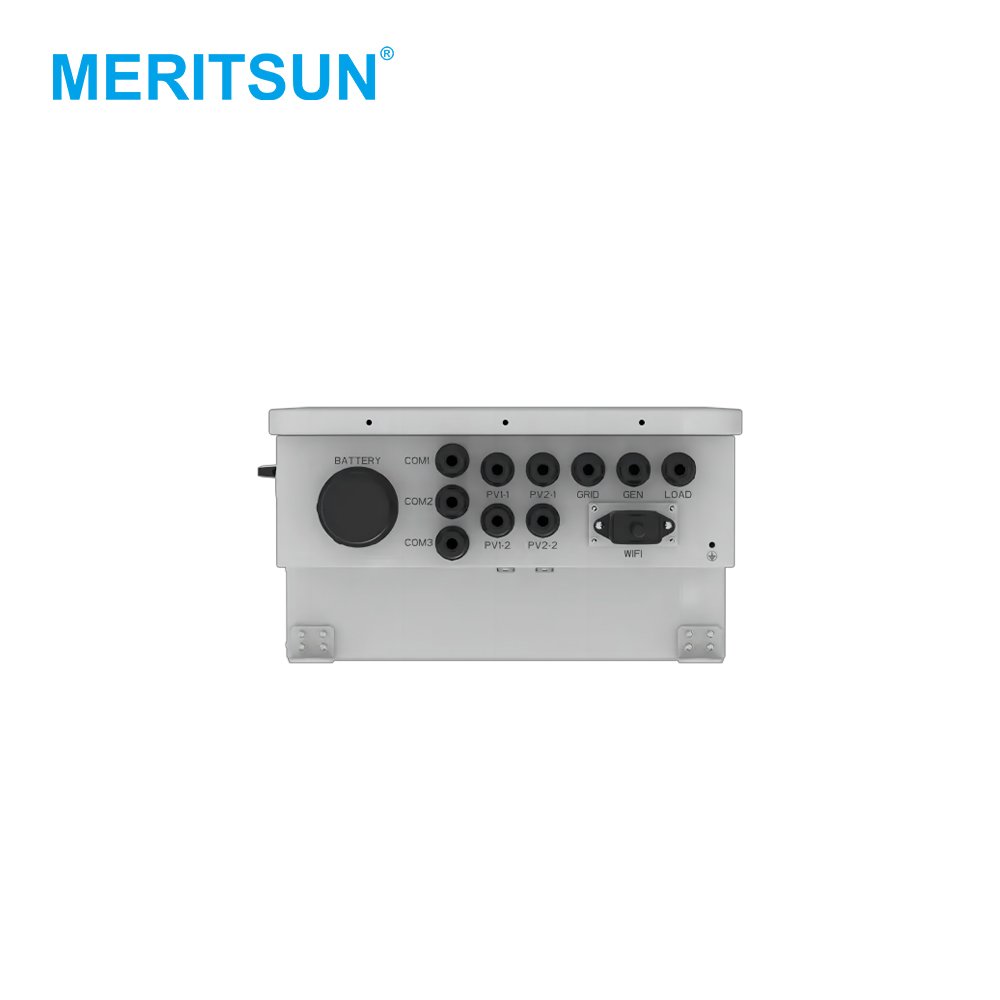 MeritSun Solar Inverter 5kw 6kw 7.6kw 8kw US Version/European Version Single Phase Hybrid Grid