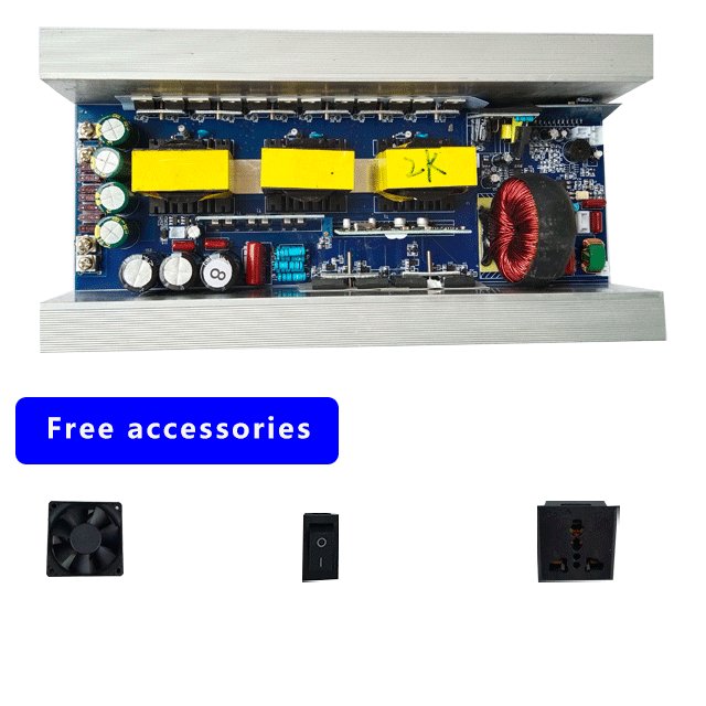 Hot selling 2000 Watt 12v 24v To 220v diy Pure Sine Wave solar inverter mother board