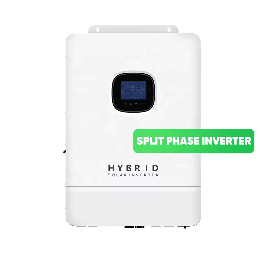 Parallel functions split phase pure sine wave hybrid solar inverter US version 8kw 10kw solar charge inverter