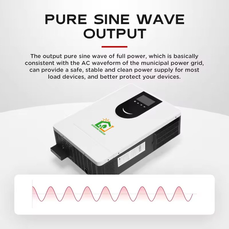 160A Dual MPPT 8KW 10KW Hybrid Inverter converters 10200W 48V Hybrid Solar Inverter With Wifi Function