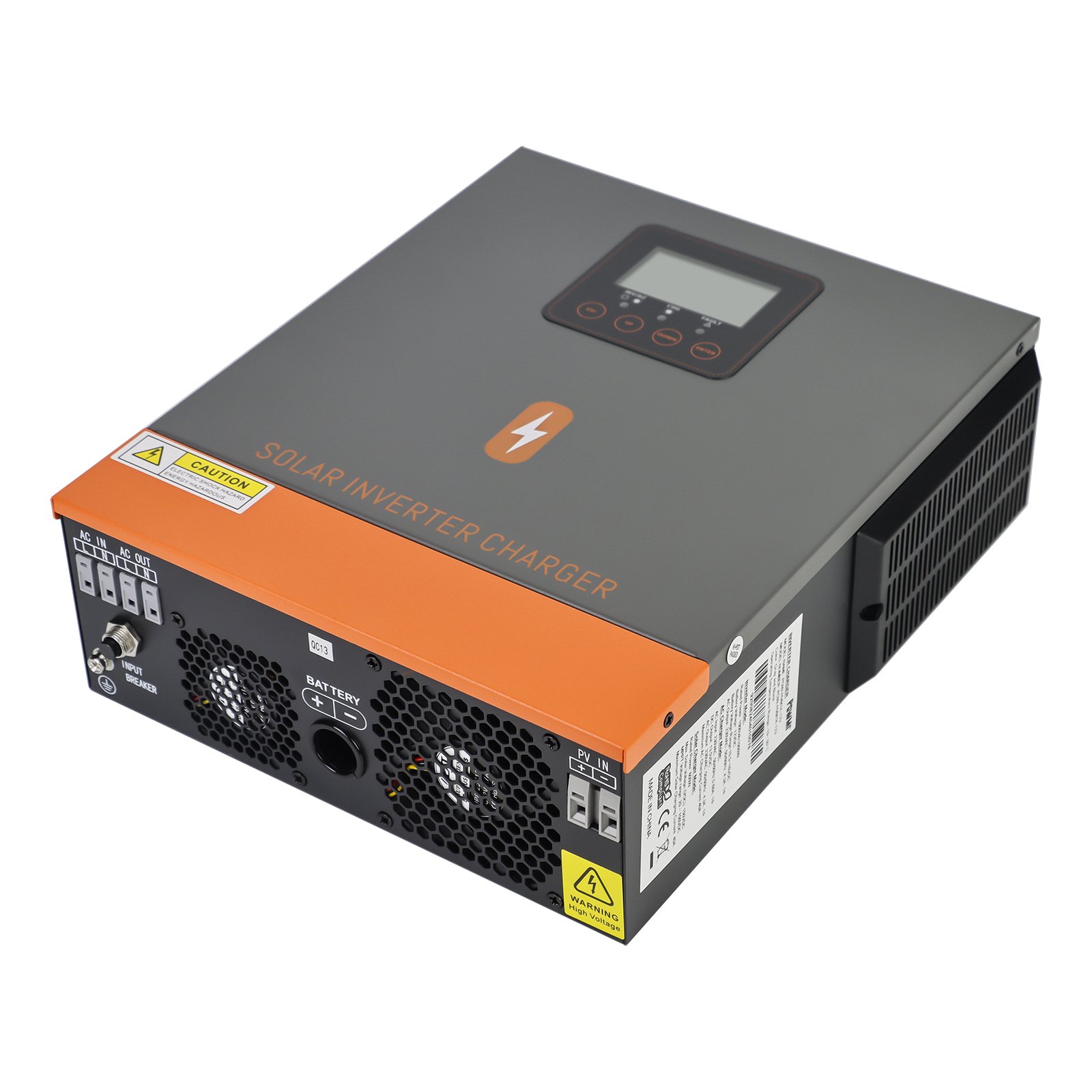 PowMr Pure Sine Wave 1000W 1500W Solar Inverter 12/24V Built in 40A Charge Controller Single Phase Solar Inverter