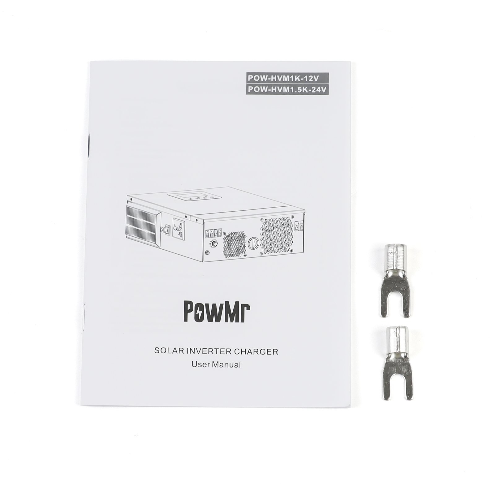 PowMr Pure Sine Wave 1000W 1500W Solar Inverter 12/24V Built in 40A Charge Controller Single Phase Solar Inverter