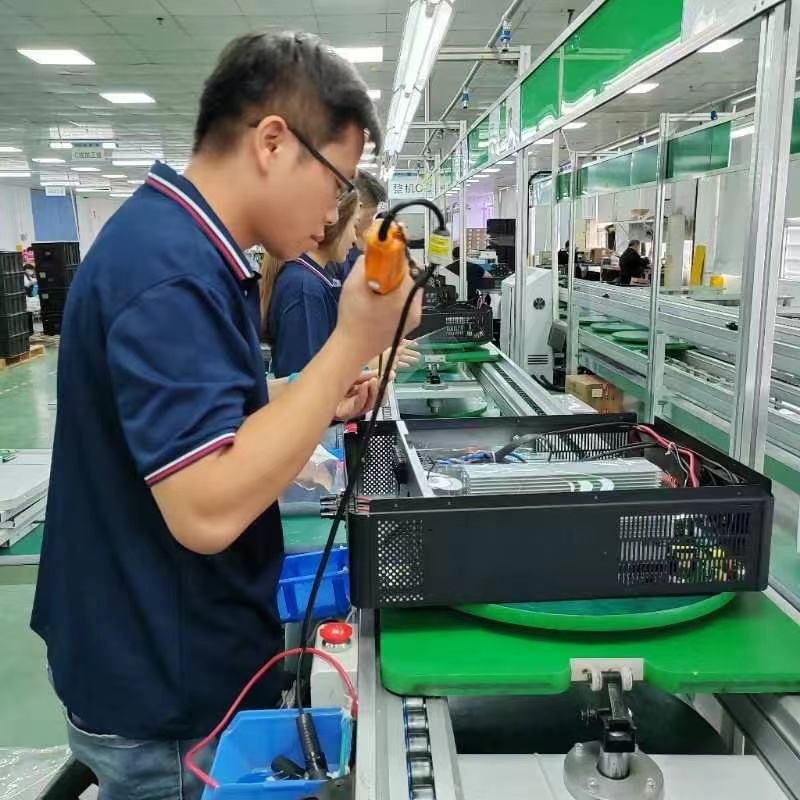 DEMUDA Factory 3.6kw 6.2KVA MPPT 120A 500VDC PV Input 220VAC 48V with/no Parallel Function 6200W 1 Phase Hybrid Solar Inverter