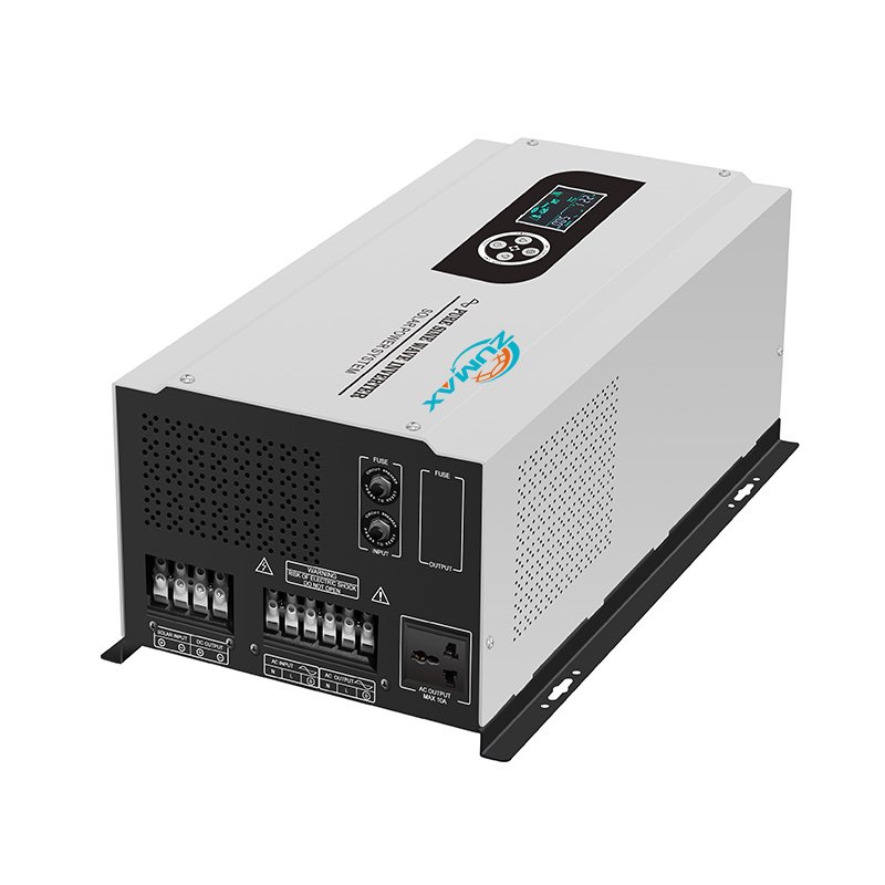 ZUMAX TOP SELLING Pure Sine Wave 3000w Dc 24v To Ac 110v 120v Solar Inverter Hybrid with Mppt Charger