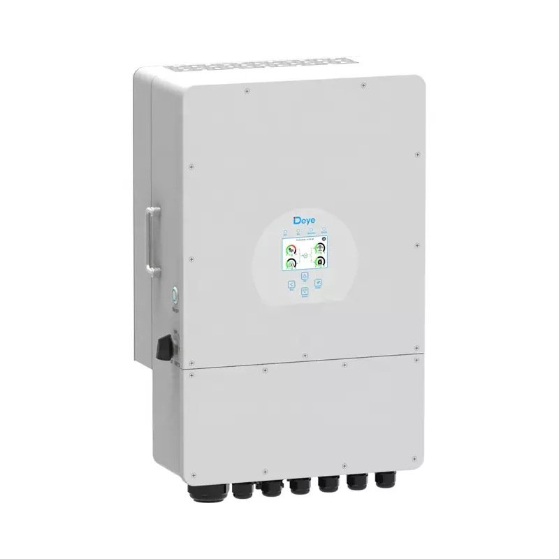 5kw 6kw 8kw Three Phase 2 MPPT Deye Solar Power Hybrid Inverter with Low Voltage Battery