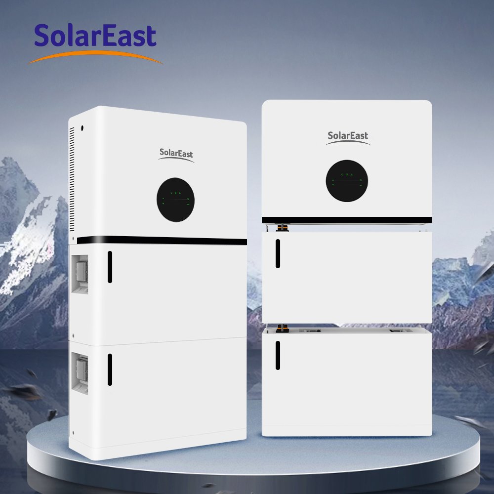 All In One inverter And LiFePO4 Lithium Battery 10kw 51.2V 200ah 20kwh 30kwh Stacked Module Solar Energy Storage System Battery