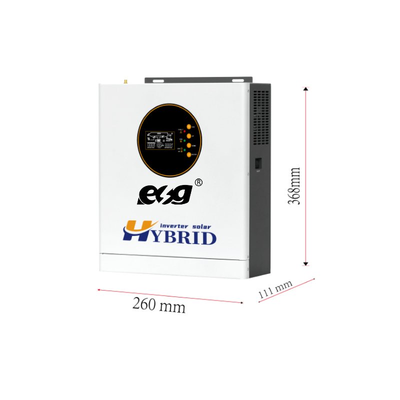 ESG Free sample High Frequency Hybrid Off Grid Solar 48v 3kw 5kw 8kw 10kw MPPT Pure Sine Wave inverter