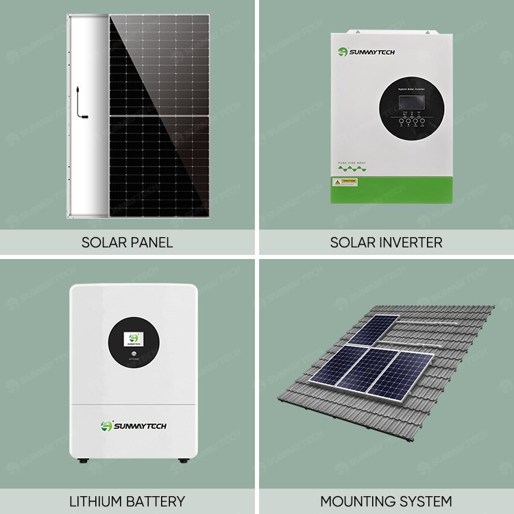 5KW 5.5KW Off Grid solar Panel System 5000W 6KW 5500W 10KW 8KW Complete Set For Home solar Energy System