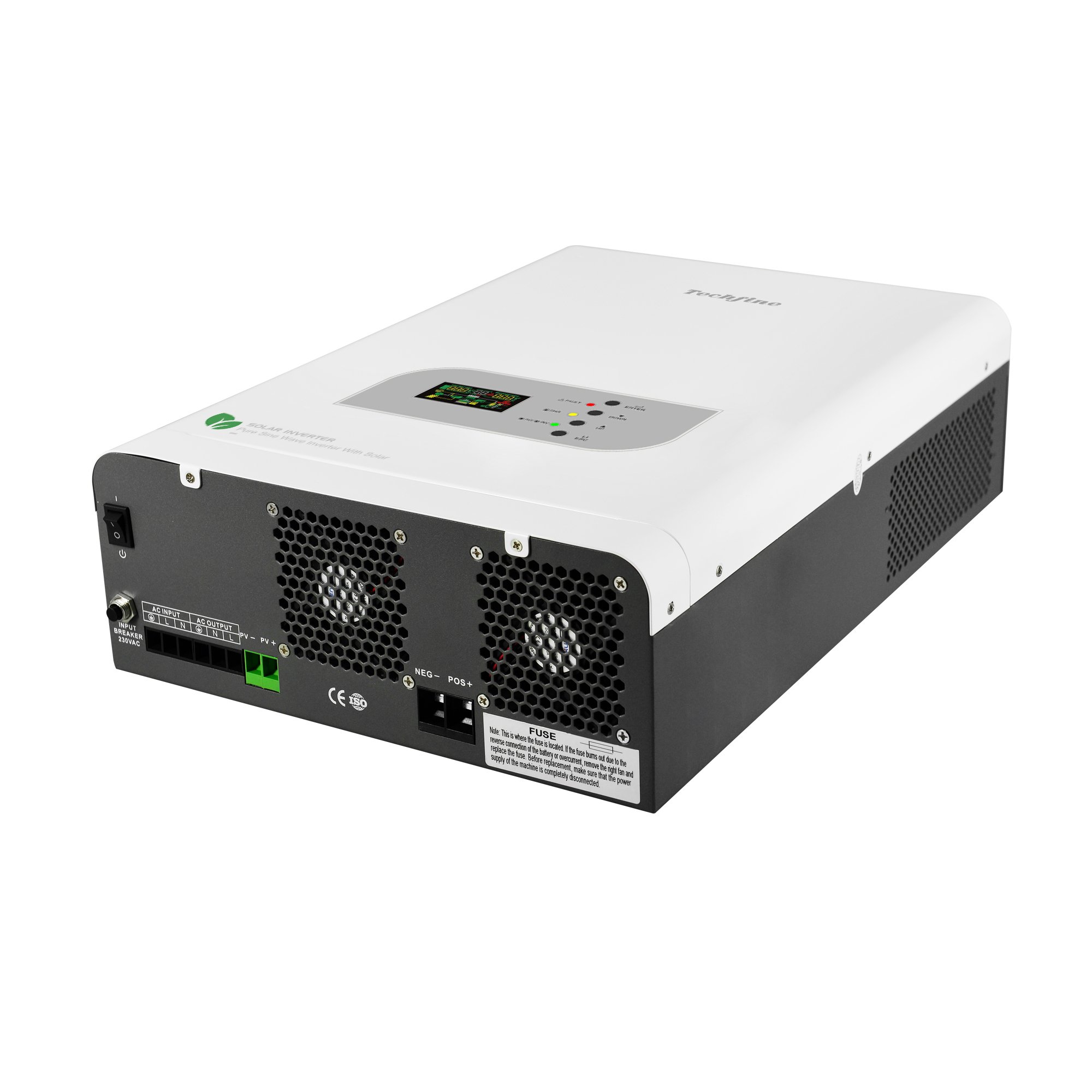 Techfine 5000va 5kva 4000w 4kw 24vac 220vdc solar inverter solar power inverter off grid solar inverters