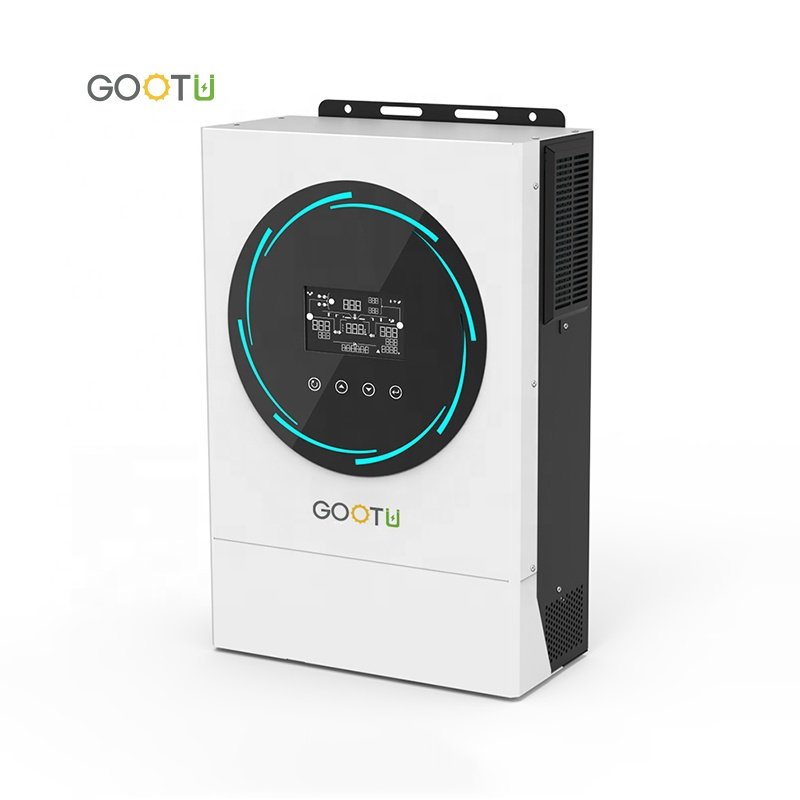 GOOTU 6KW 12KW 18KW 24KW hybrid inverter With Dual MPPT tracker 48V Single Phase Power Inverter
