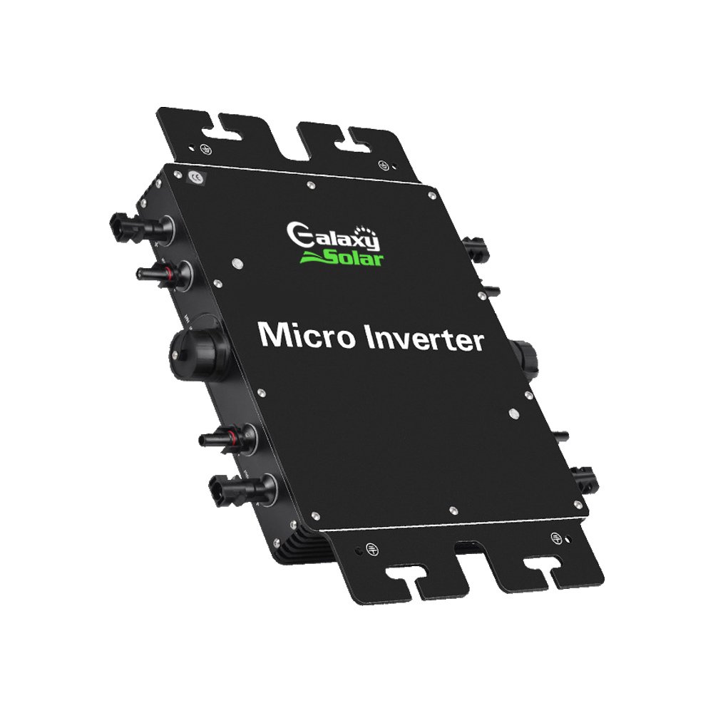 Galaxy Wholesale Waterproof Solar Grid Tie Micro Inverter App Monitor Monitoring Solar Converter Pure Sine Waving Microinvert