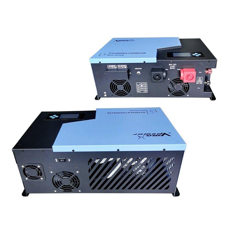 Vmaxpower 10KW 48VDC Power Inverter Generator Inverter 10000w Single Phase 220VAC Pure Sine Power Inverter